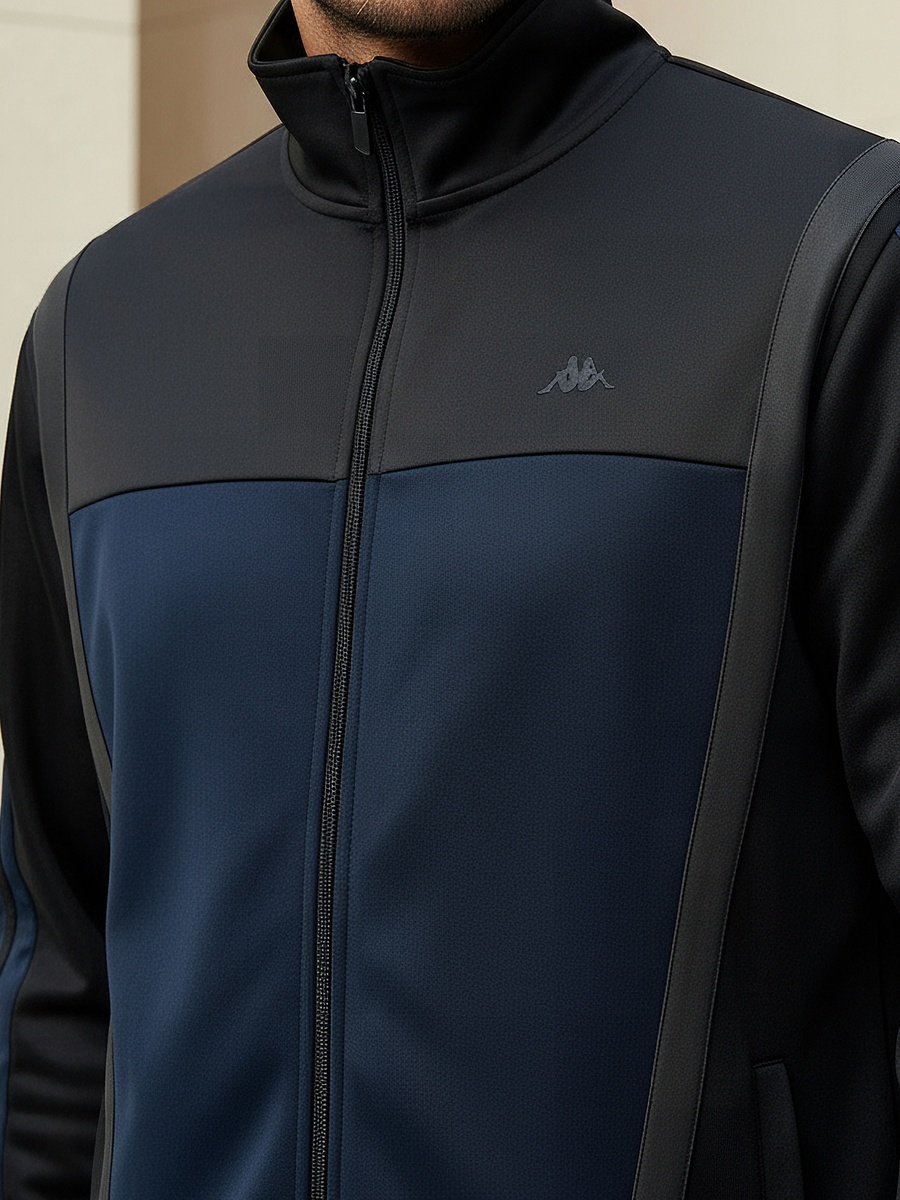 Men Colourblock Jacket
