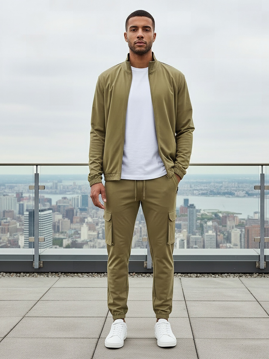 Men Zip-Through Jacket