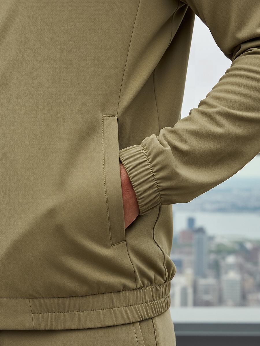 Men Zip-Through Jacket