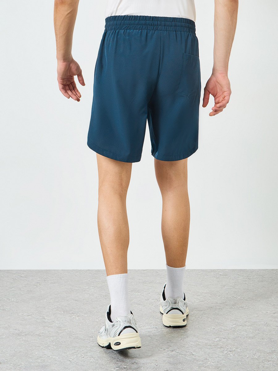 Men Regular Fit Running Shorts with Zipper Pocket