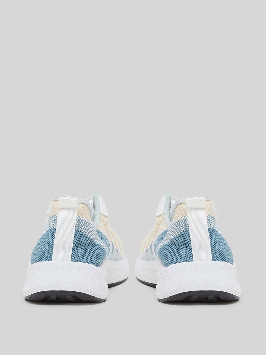 Color Block Breathable Running Sneakers