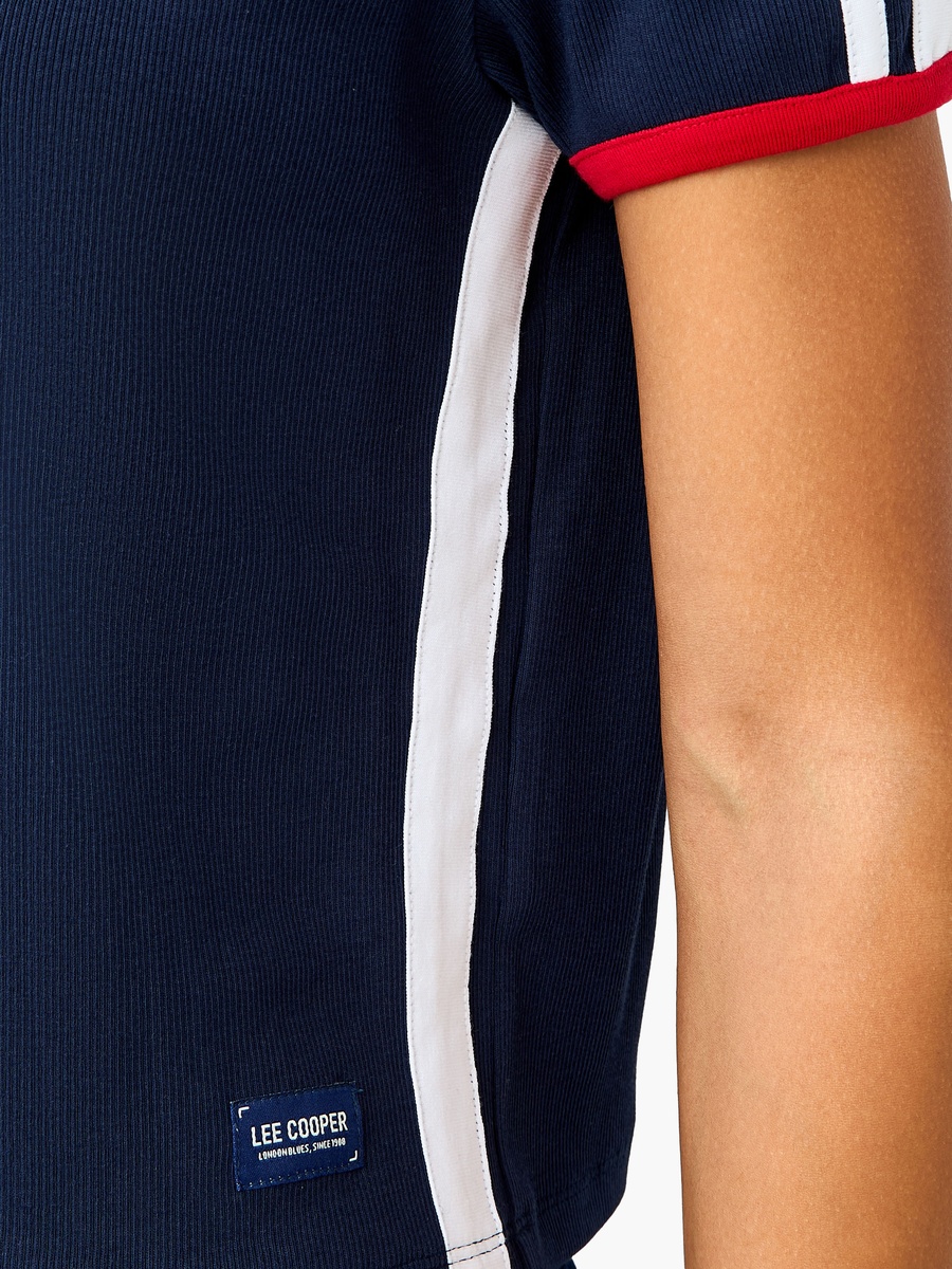 Regular Fit T-Shirt with Tape Detail
