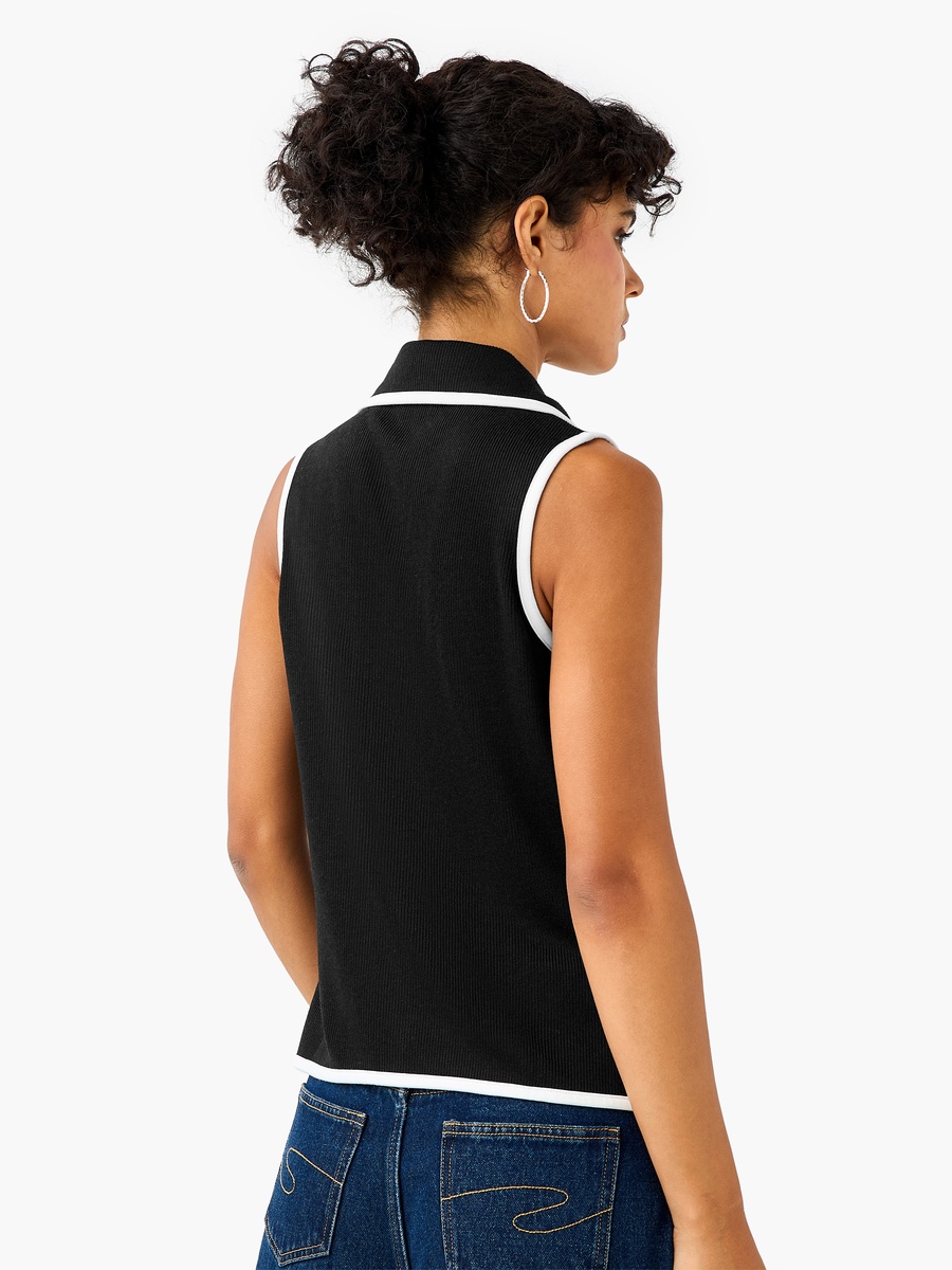 Regular Fit T-Shirt with Piping Design