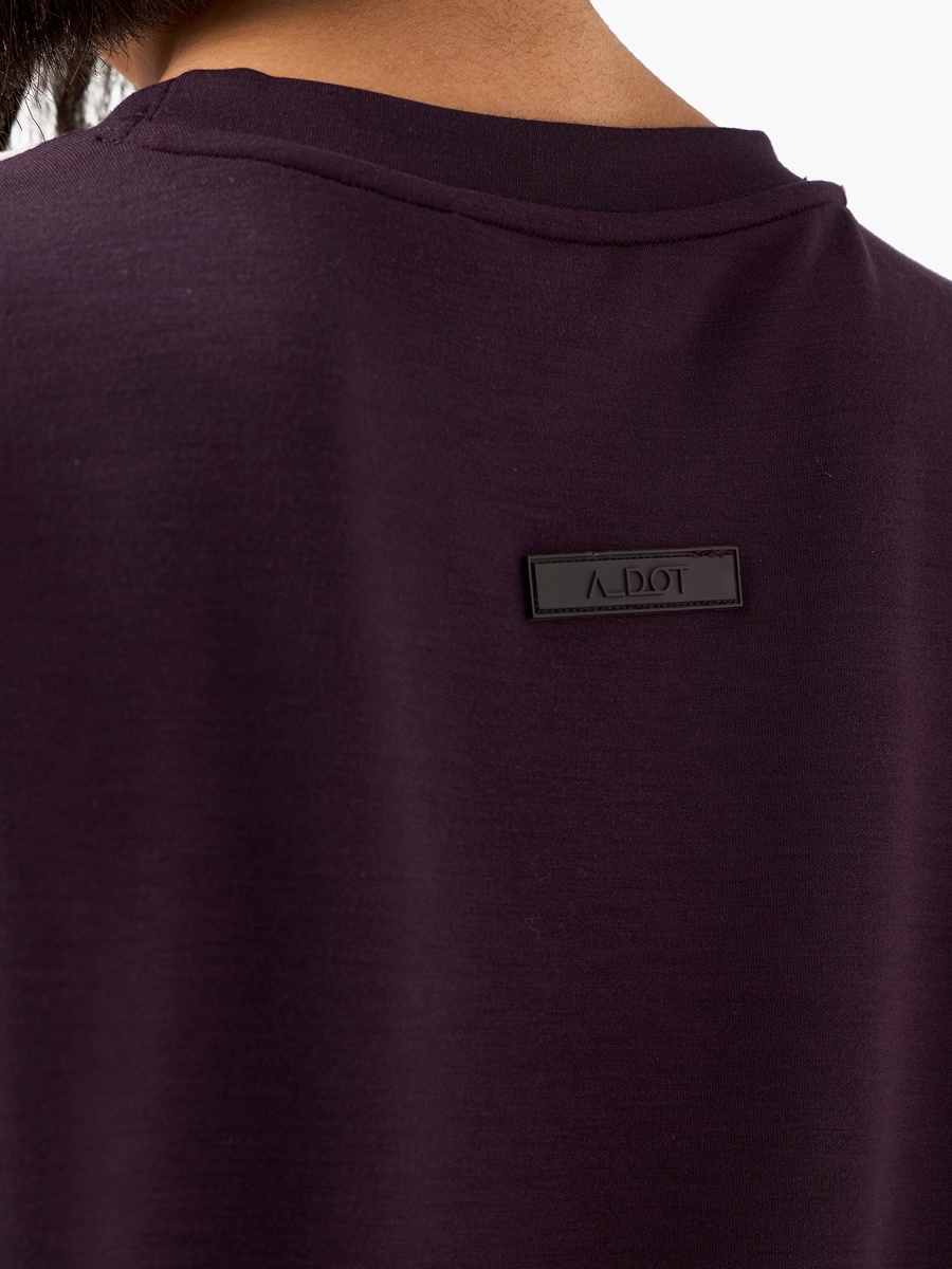Women Contrast Piping Sweatshirt