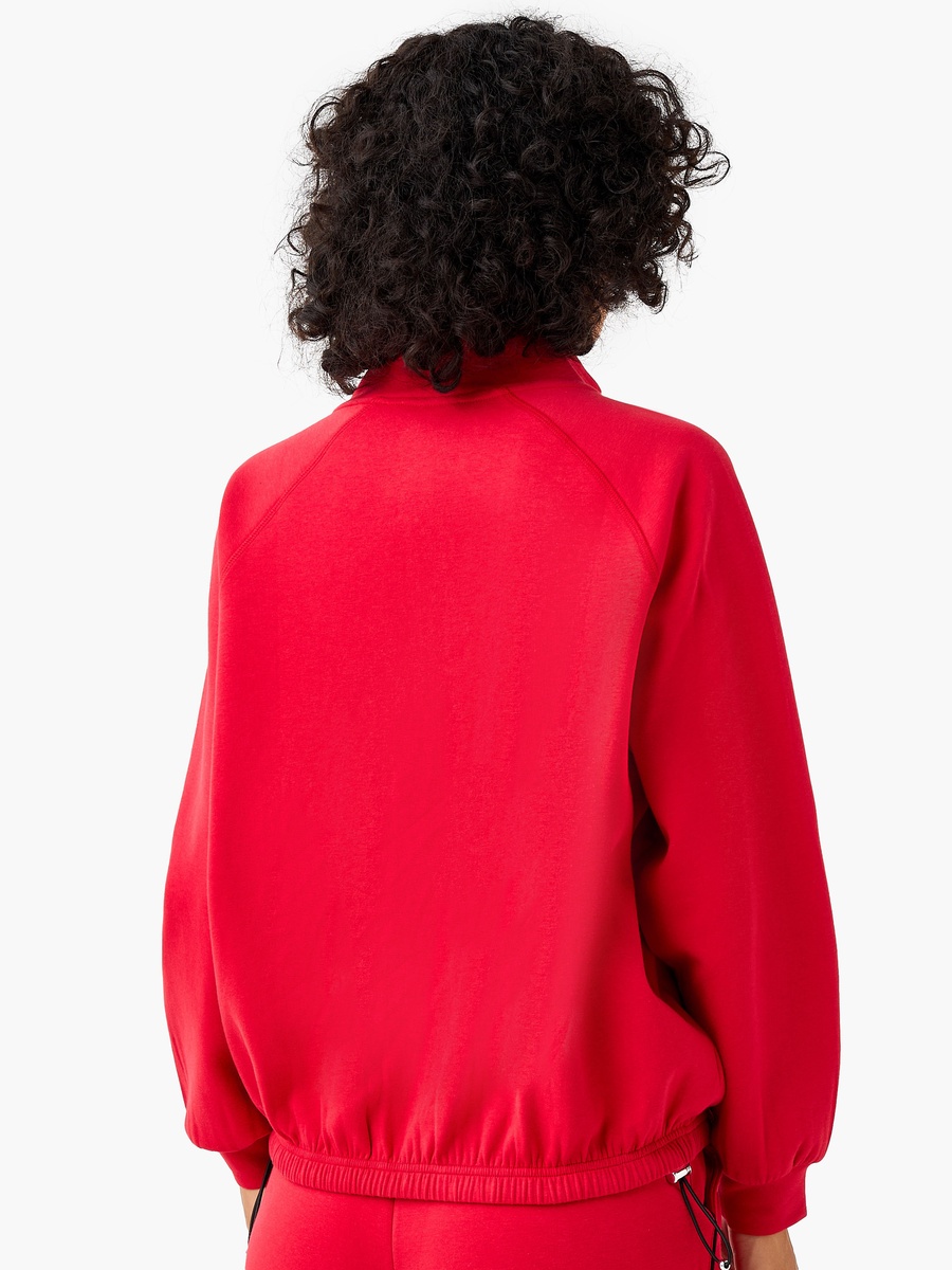 Cotton Sweatshirt with Mickey Mouse Embroidery