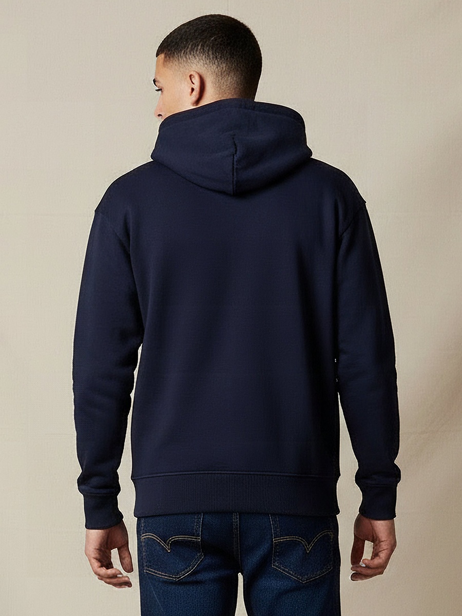 Men Embroidered Hoodie