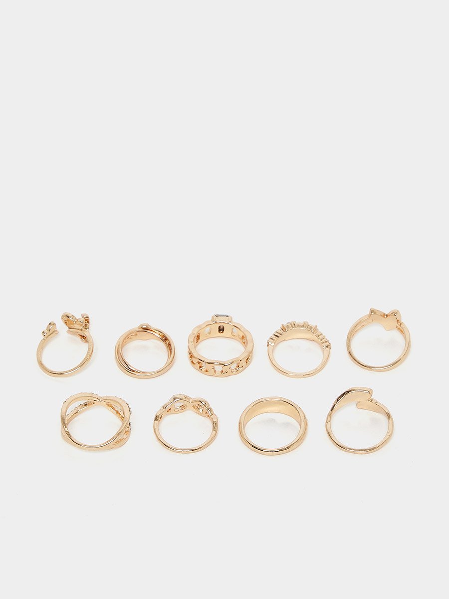 Pack of 17 - Assorted Rings
