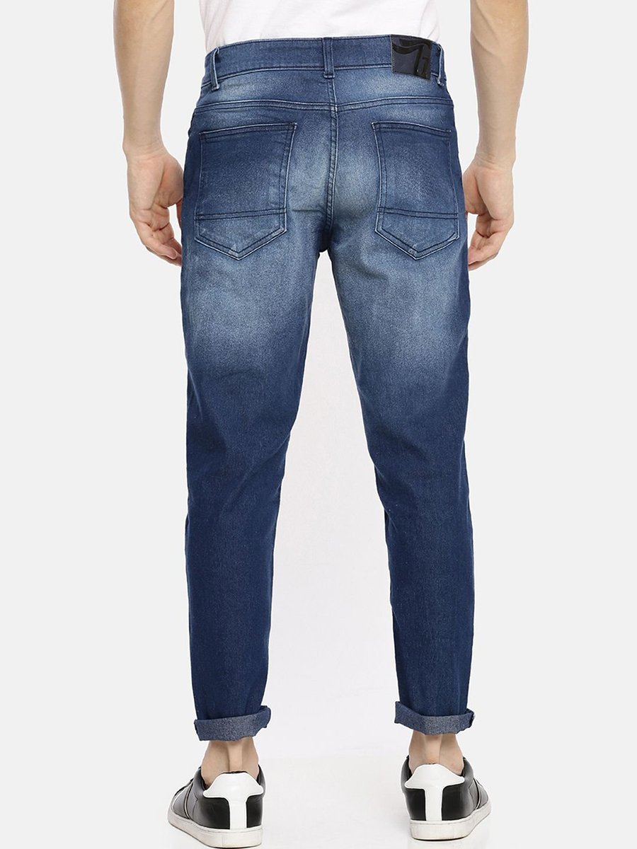 Men Slim Fit Solid Jeans