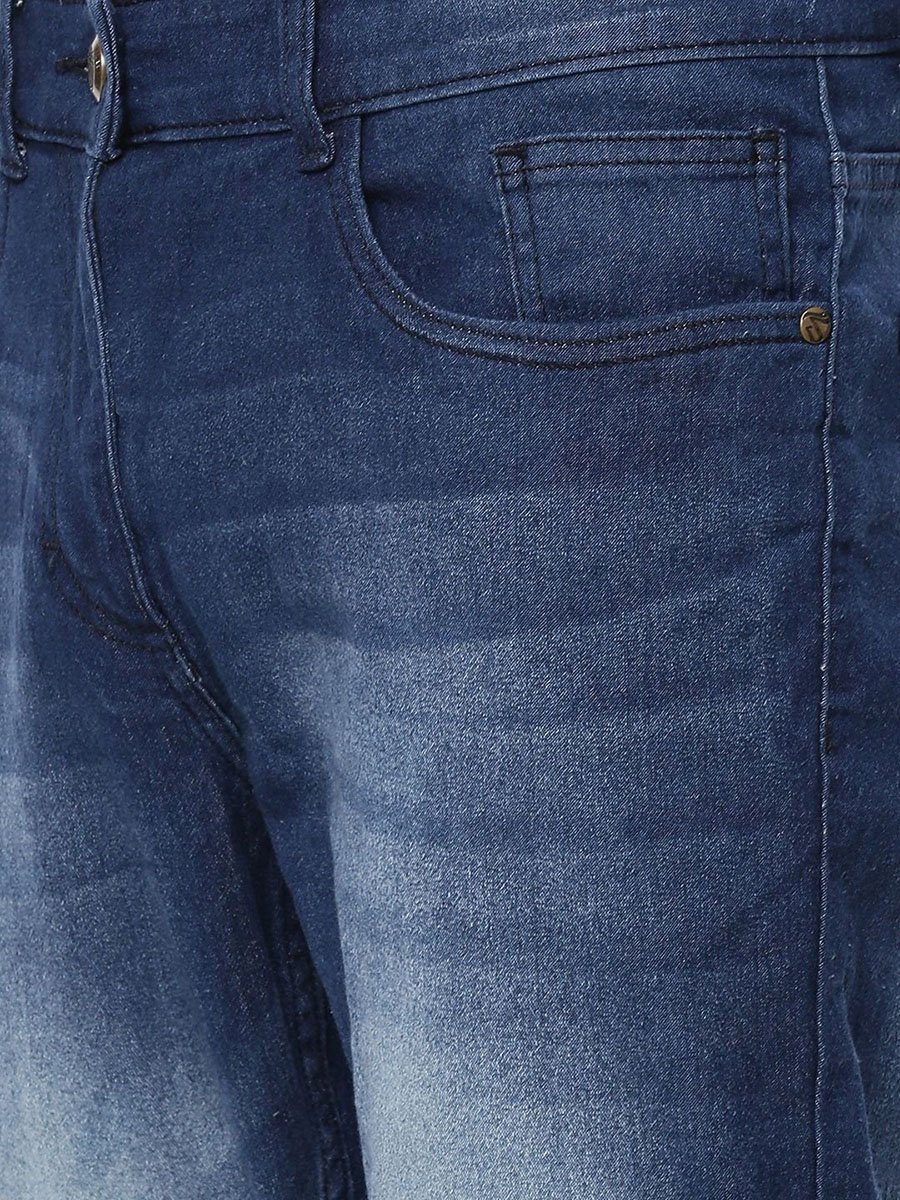 Men Slim Fit Solid Jeans