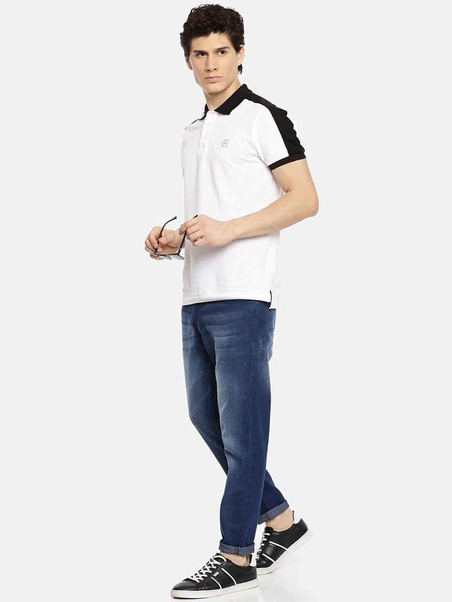 Men Slim Fit Solid Jeans