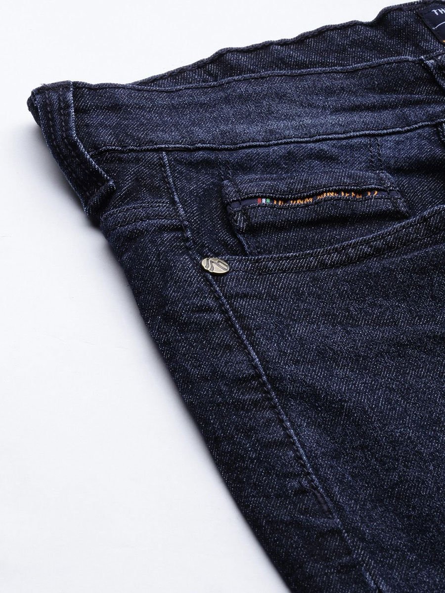 Men Slim Fit Solid Jeans
