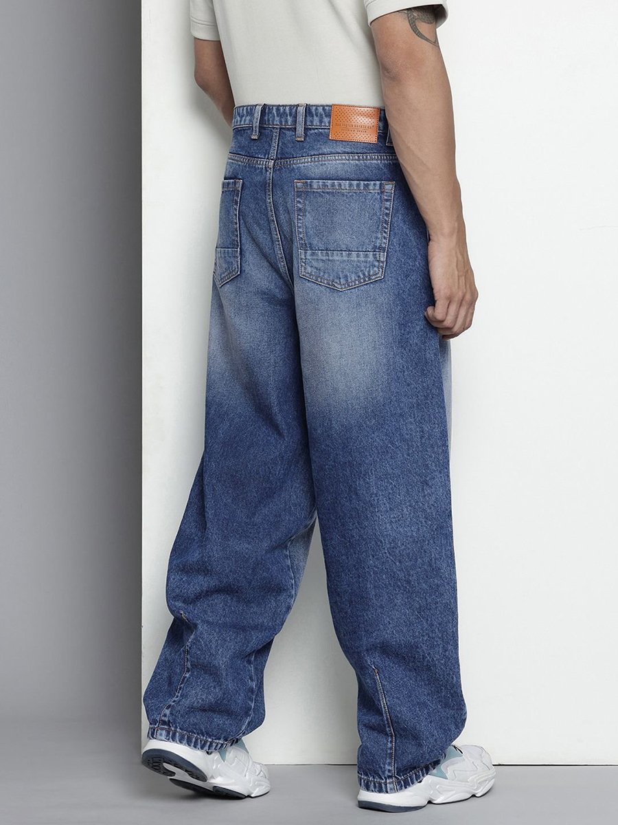 Men Skater Fit Solid Jeans