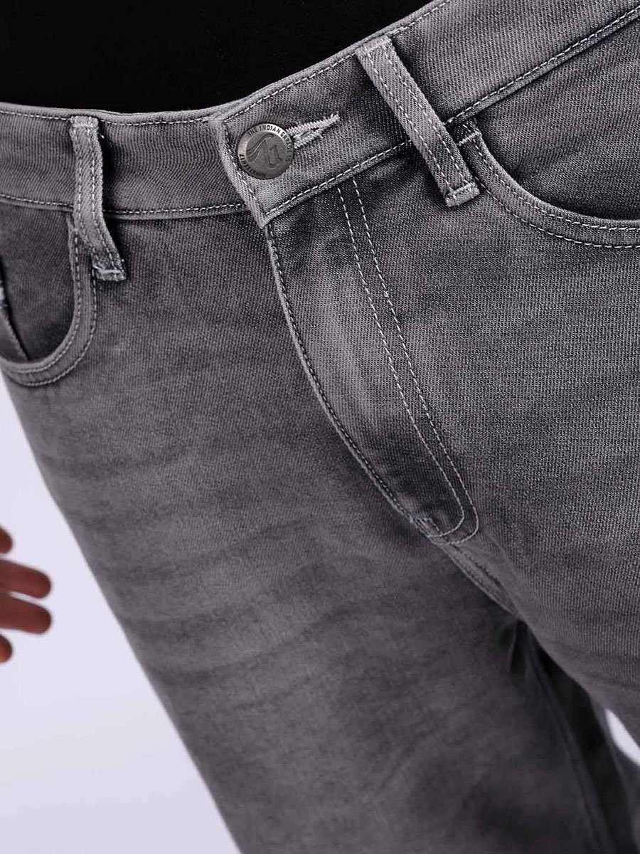 Men Baggy Fit Conversational Jeans
