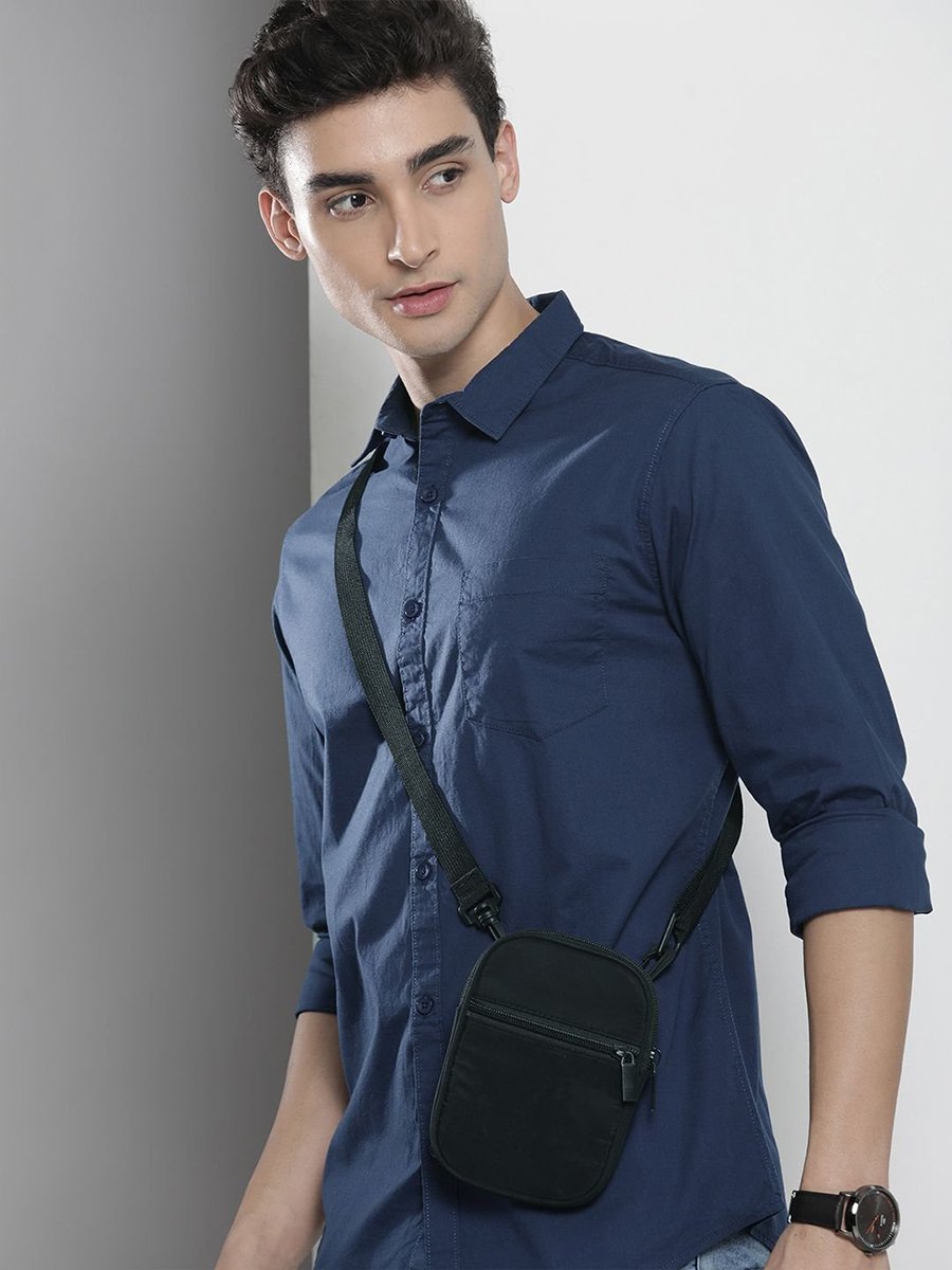 Men Regular Fit Solid Shirt