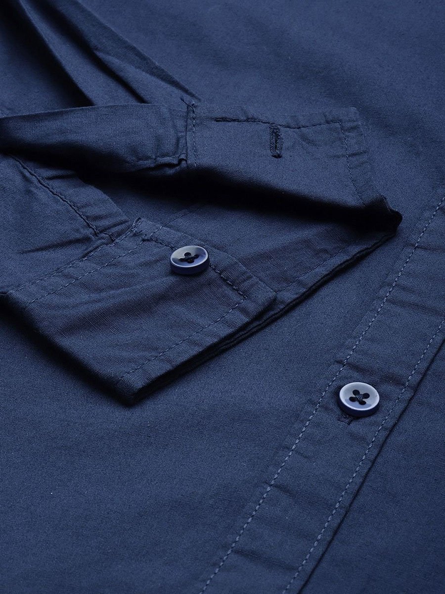 Men Regular Fit Solid Shirt
