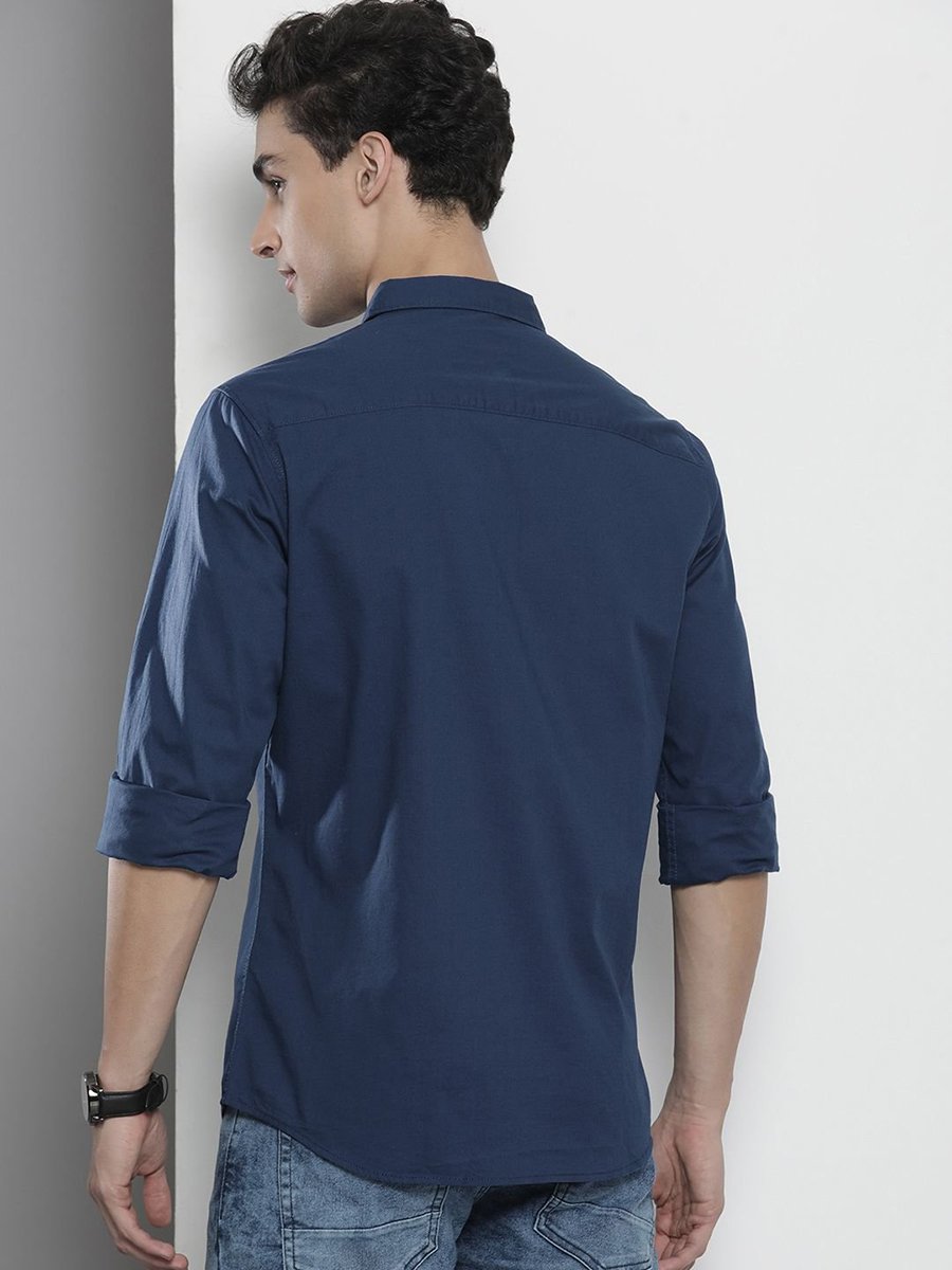 Men Regular Fit Solid Shirt