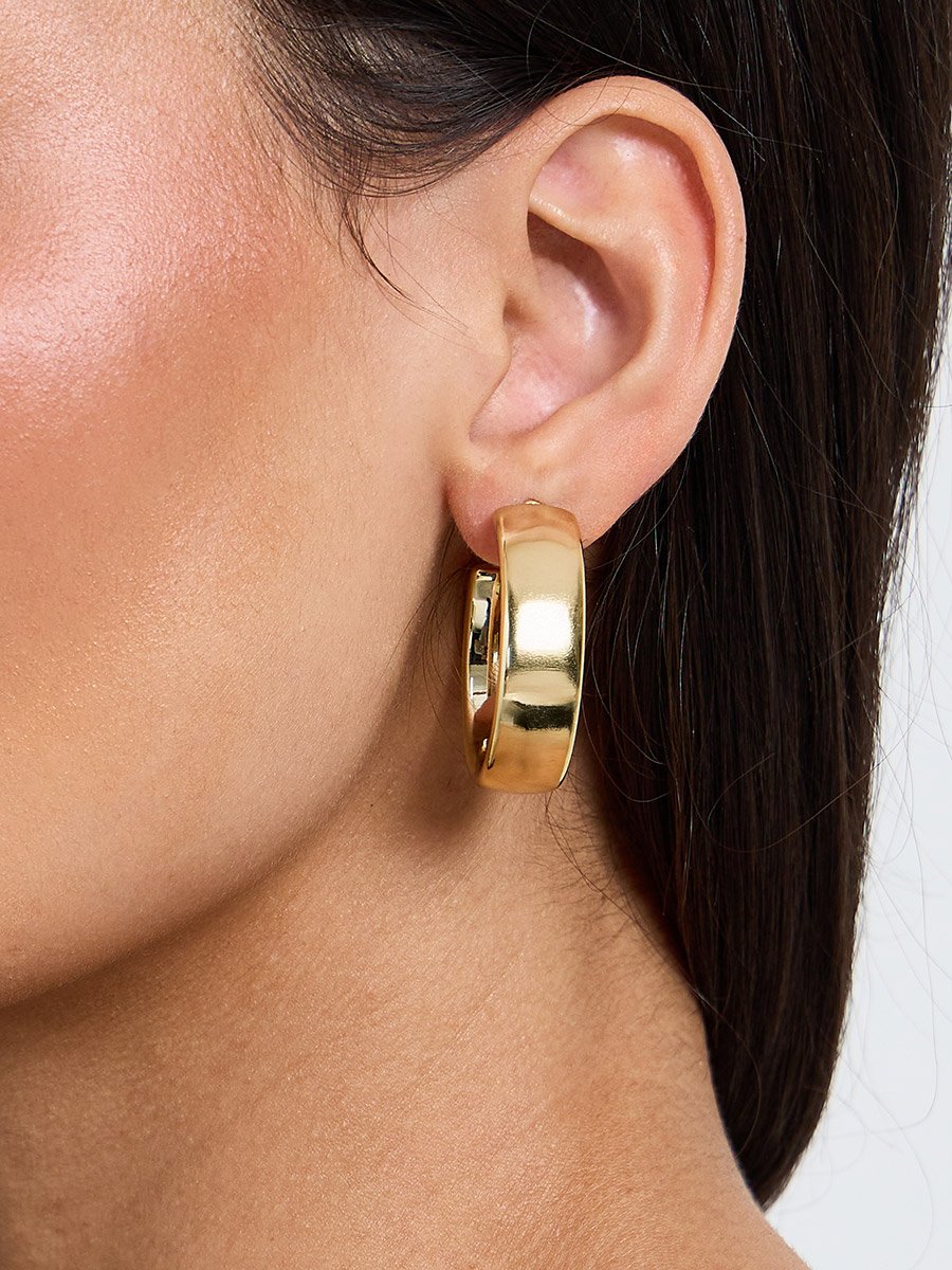 Gold Hoop Earrings