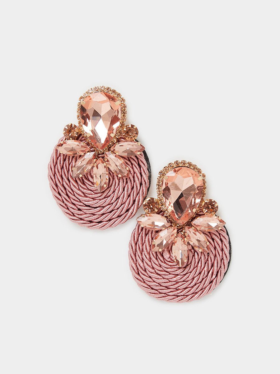 Embellished Drop Earrings