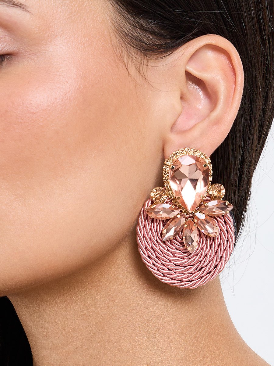 Embellished Drop Earrings