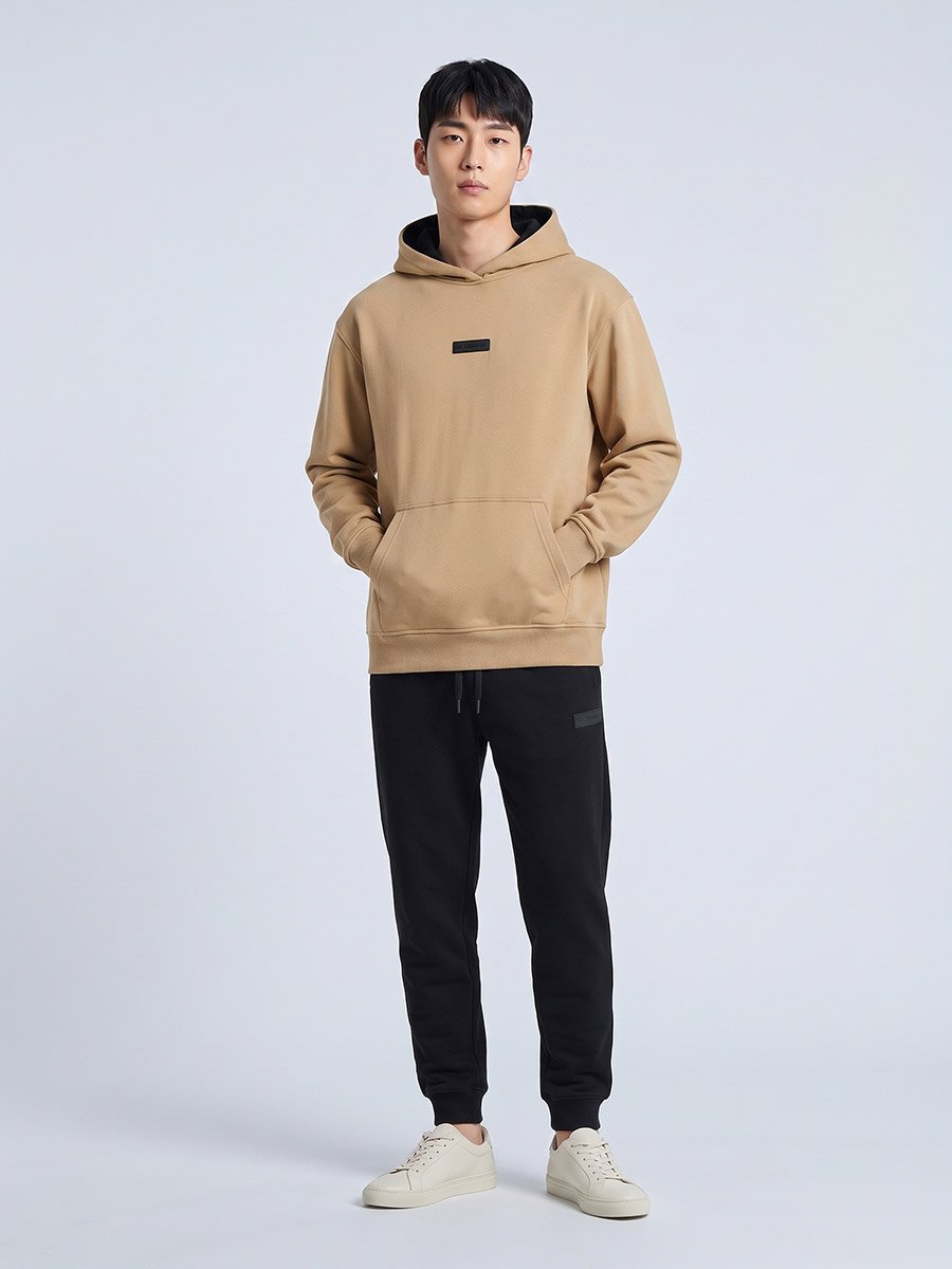 Identity Regular Fit Cotton Hoodie