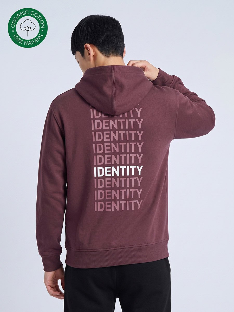 Identity Regular Fit Cotton Hoodie