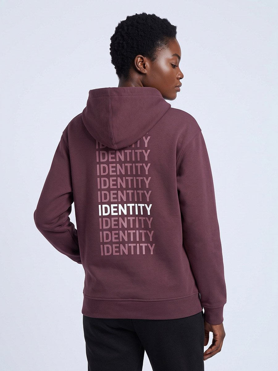 Identity Regular Fit Cotton Hoodie