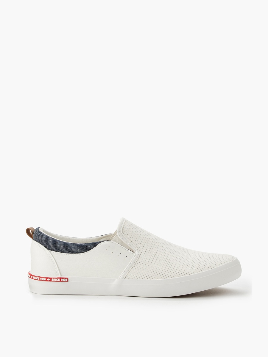 Men Perforated Loafers