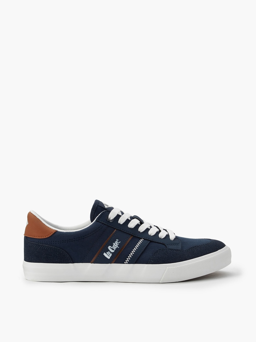 Men Lace-Up Ankle Sneakers