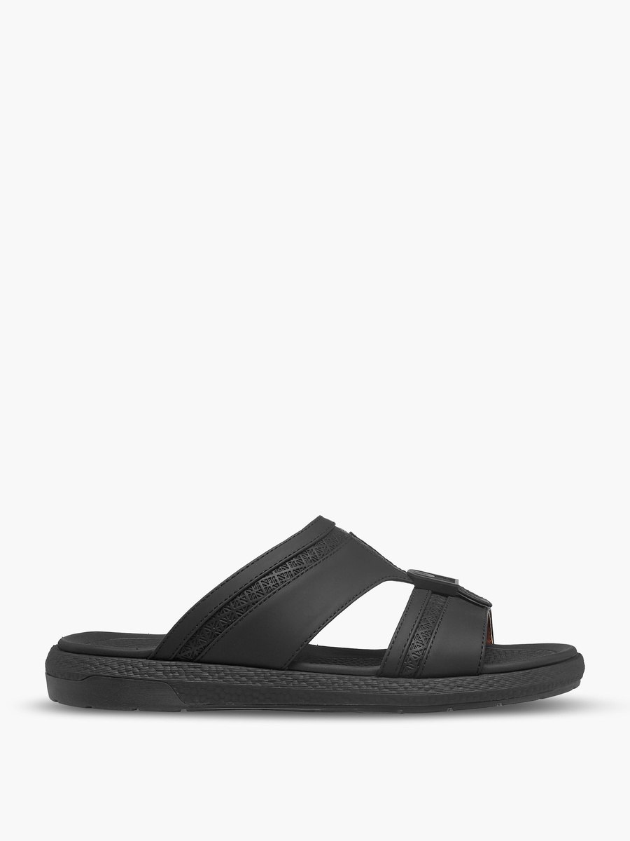 Men Buckle Detail Arabic Sandals