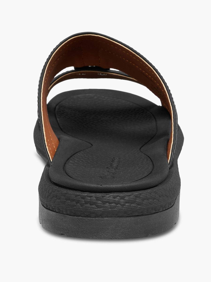 Men Buckle Detail Arabic Sandals