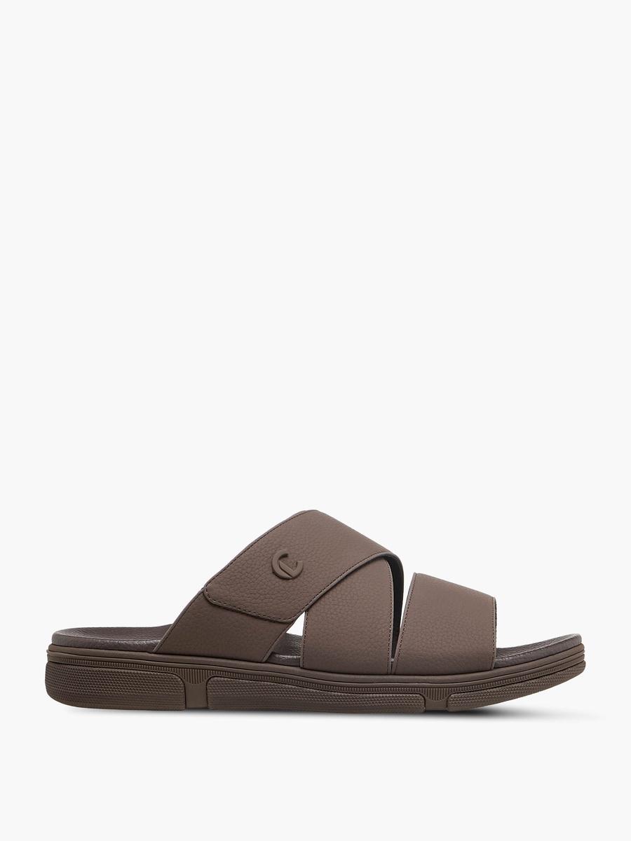 Men Cross Strap Comfort Sandals