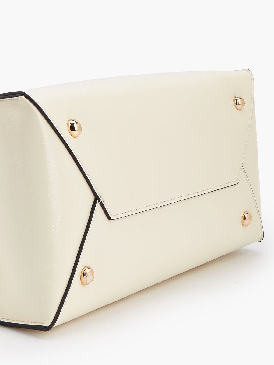 Scarf Accent Tote Bag with Double Handles