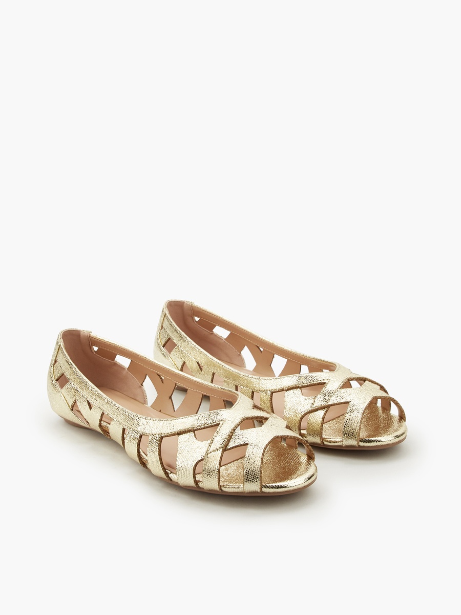 Women Cutout Design Ballerina Shoes