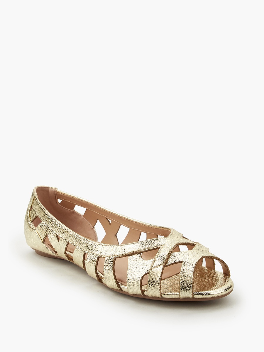Women Cutout Design Ballerina Shoes