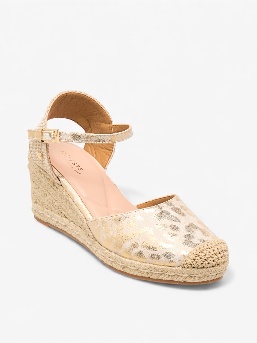 Women Animal Print Wedge Heel Shoes