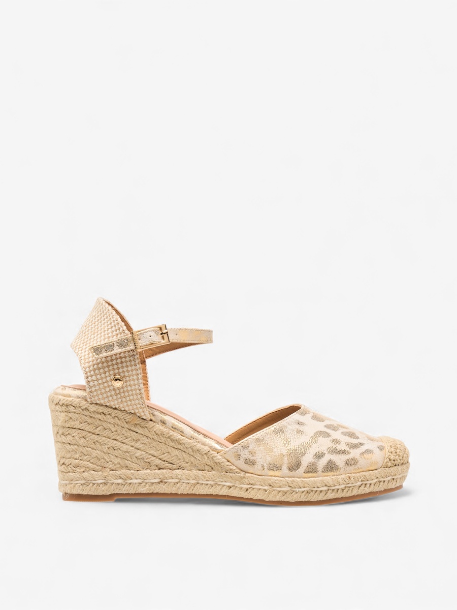 Women Animal Print Wedge Heel Shoes