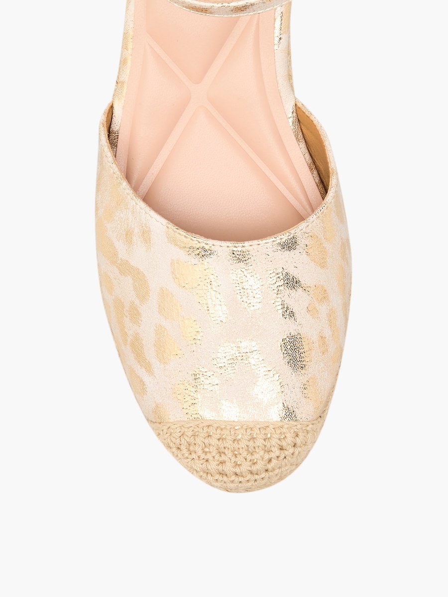 Women Animal Print Wedge Heel Shoes