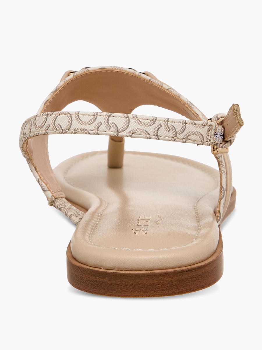 Women Buckle Closure Strap Sandals