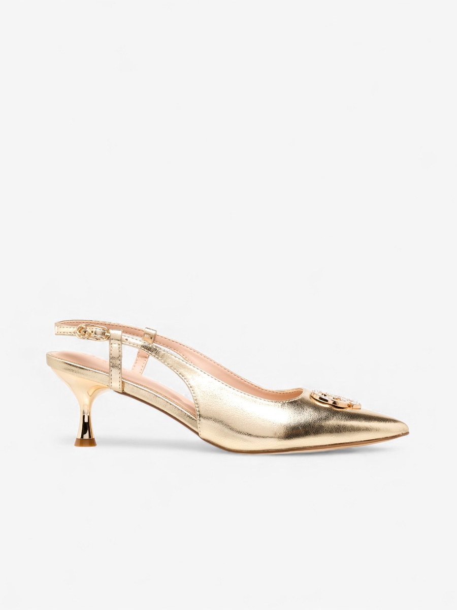 Women Embellished Kitten Heel Shoes