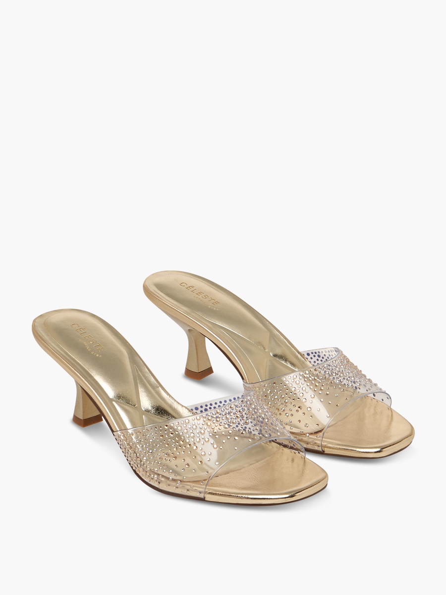 Women Kitten Heel Sandals