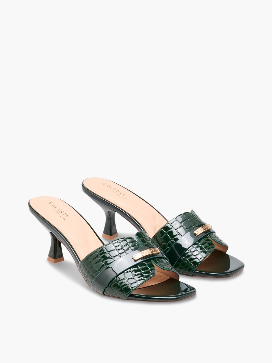 Women Kitten Heel Sandals