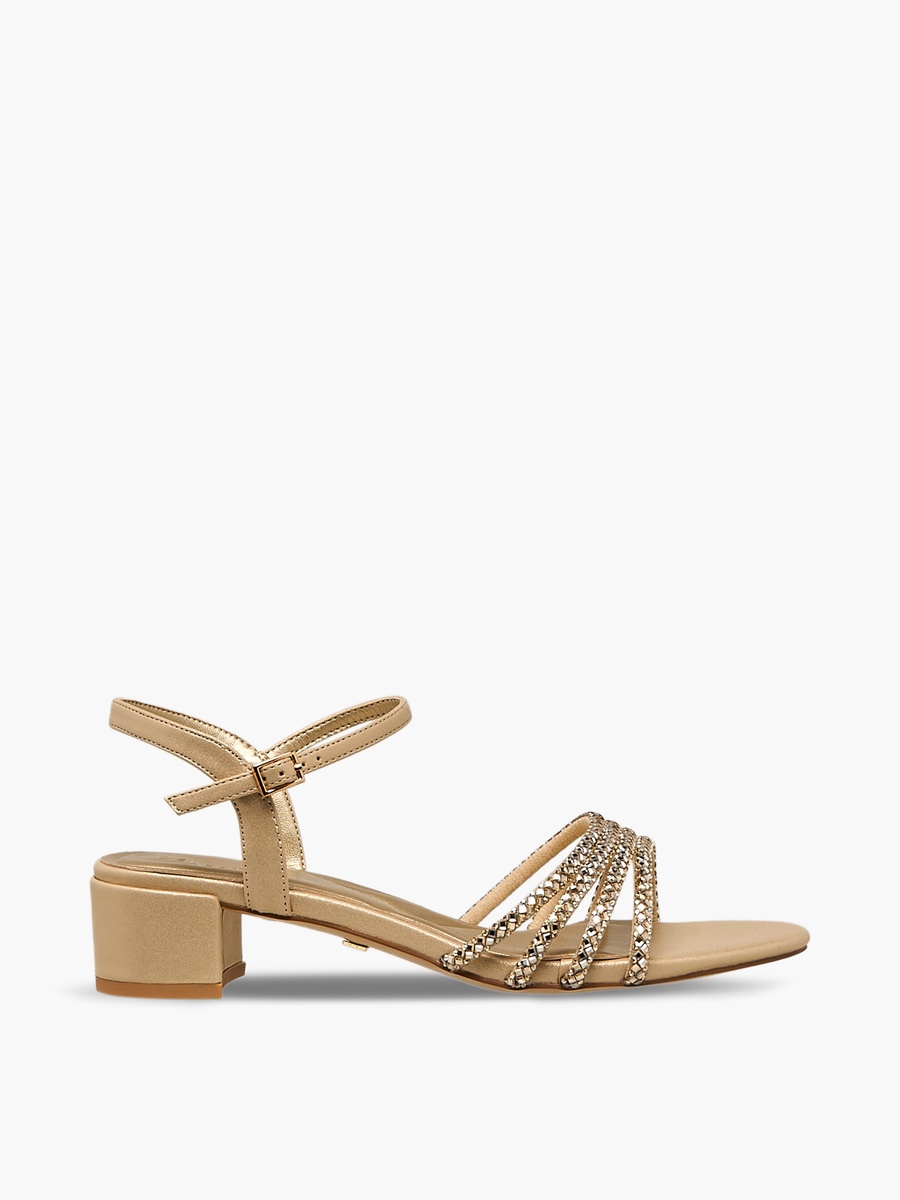Women Embellished Block Heel Sandals
