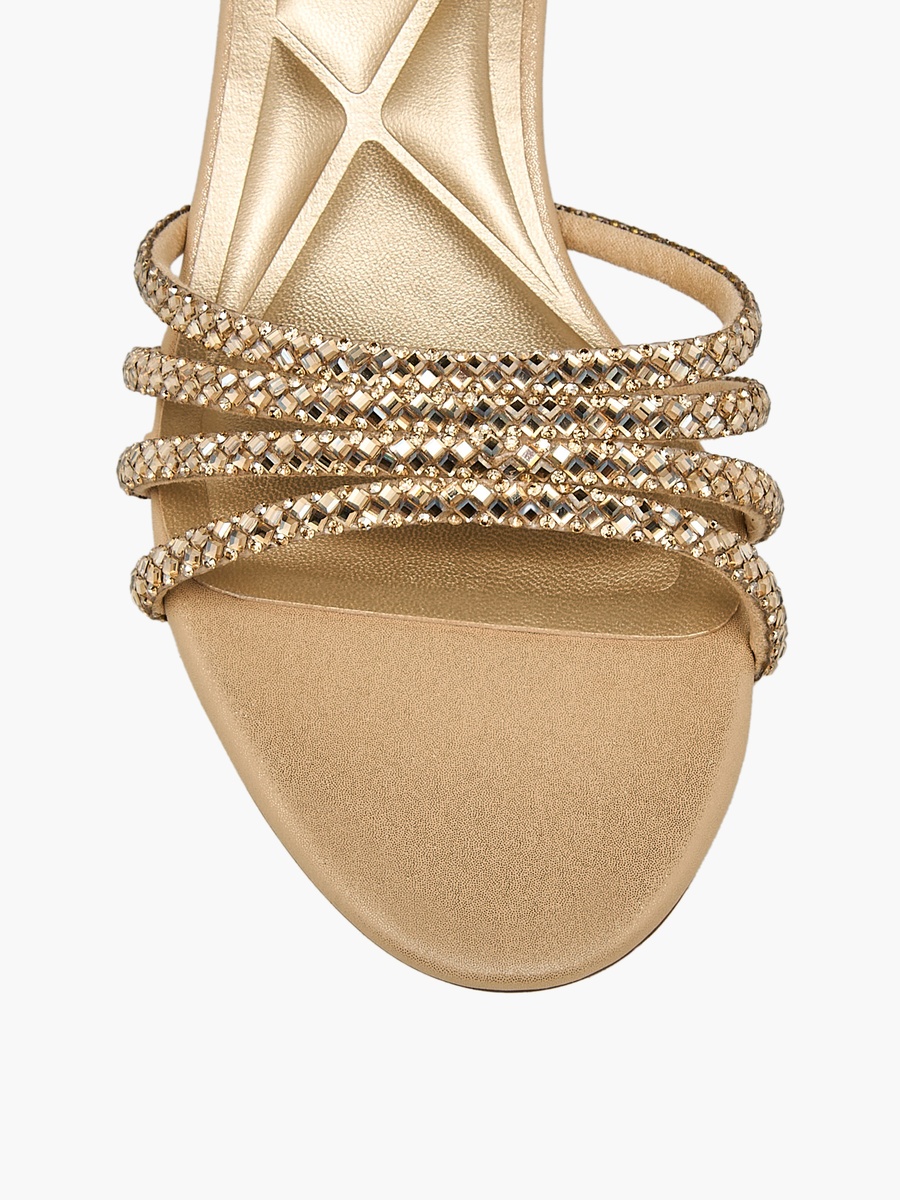 Women Embellished Block Heel Sandals
