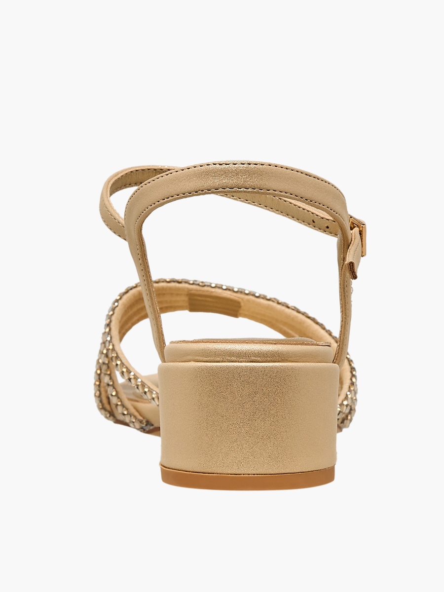 Women Embellished Block Heel Sandals