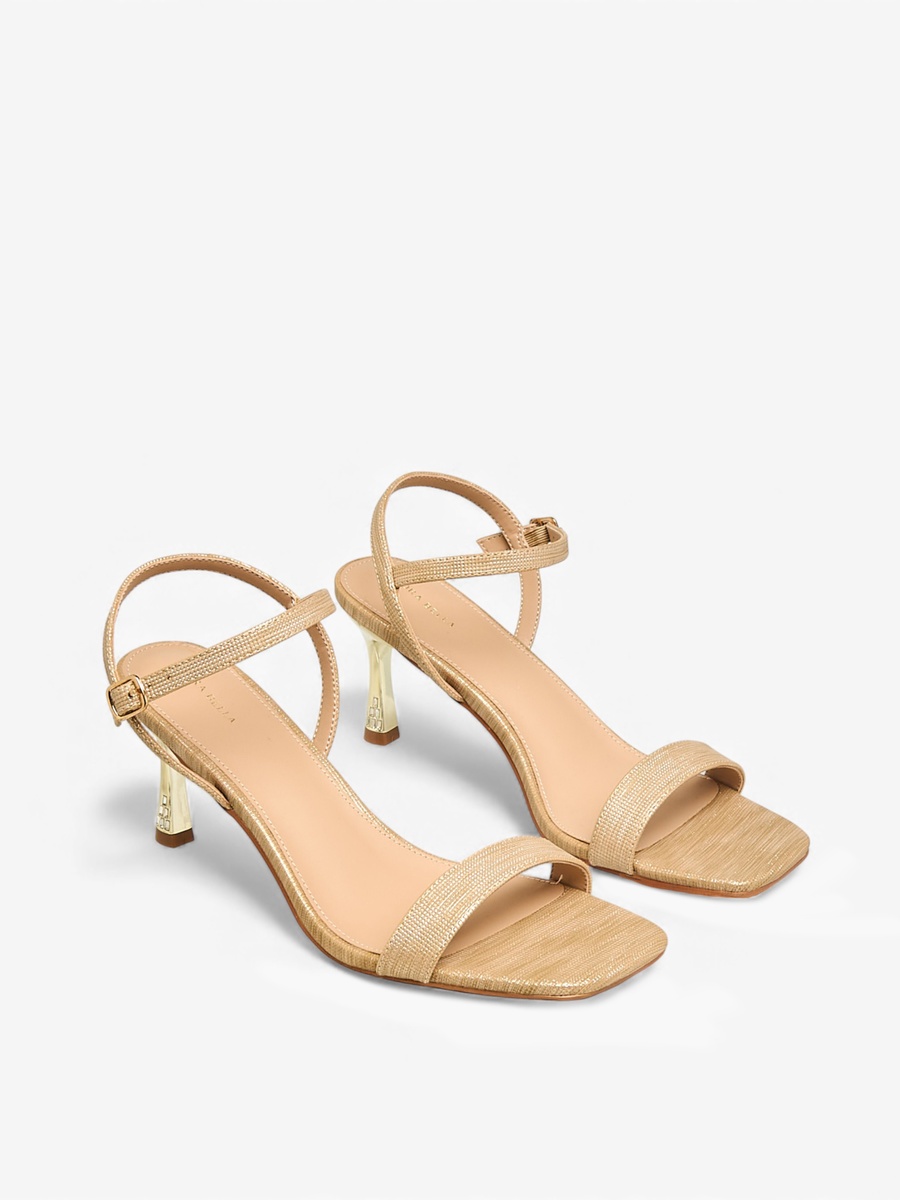 Women Flared Heel Sandals