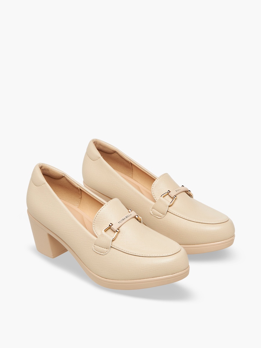 Women Slip-On Block Heel Shoes