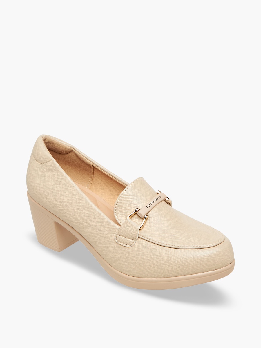 Women Slip-On Block Heel Shoes