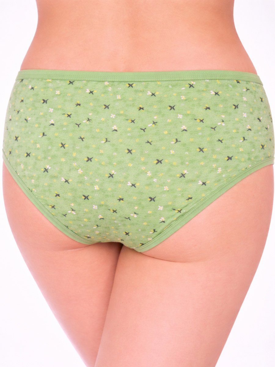Pack of 3 - Printed Mid Rise Briefs