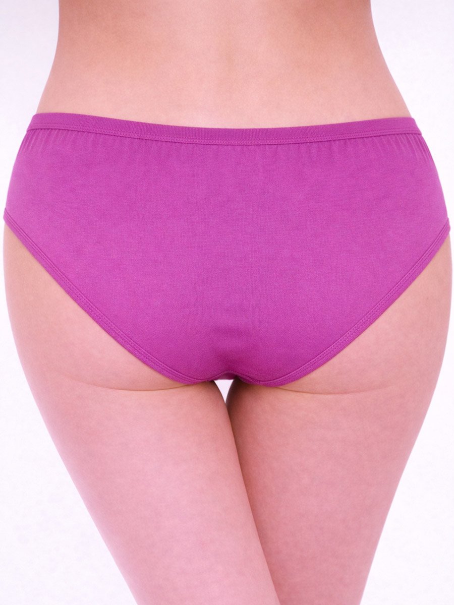 Pack of 3 - Solid Mid Rise Briefs