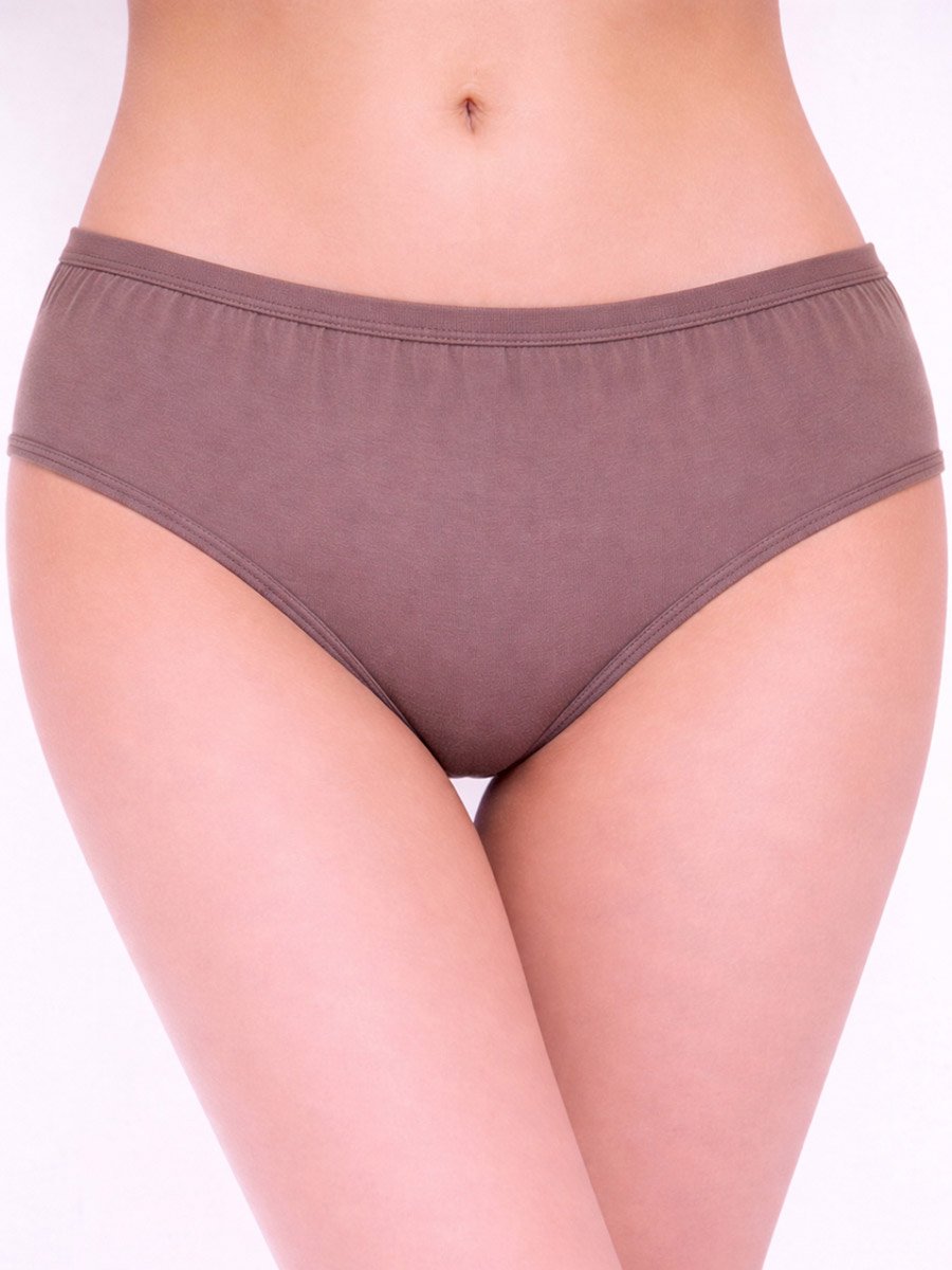 Pack of 3 - Solid Mid Rise Briefs